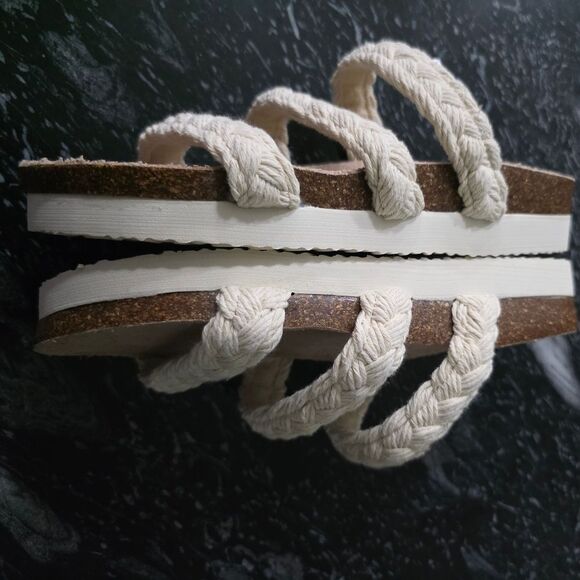 BRAND NEW ROCKET DOG WOMEN'S GREEN ASHLEY STRING BRAID SANDAL - Picture 8 of 16